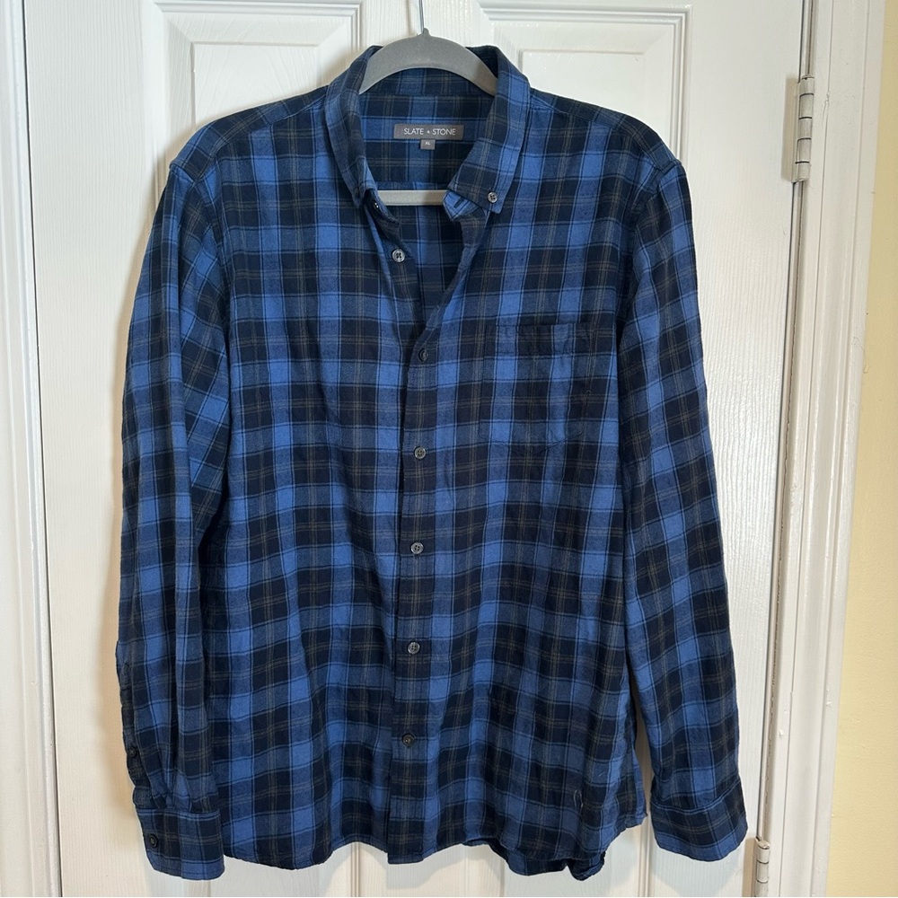 Slate & Stone cotton flannel shirt XL
